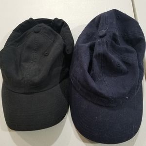 Black and Navy hats